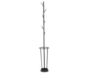 Mauro Ferretti Appendiabiti con porta ombrelli Glam Black