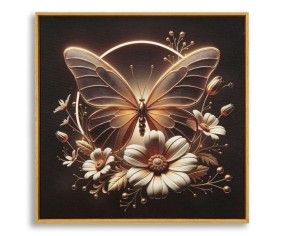 MAURO FERRETTI QUADRO CON LED E CORNICE BUTTERFLY