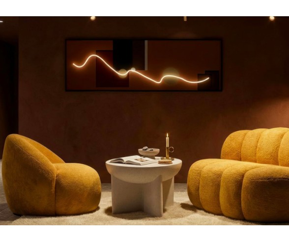 MAURO FERRETTI QUADRO CON CORNICE ABSTRACT