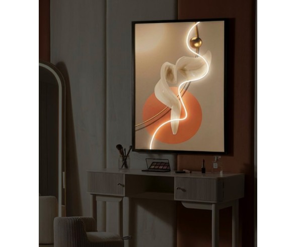 MAURO FERRETTI QUADRO CON LED ABSTRACT A