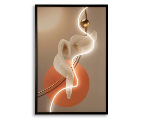 Mauro Ferretti Abstract A LED Painting