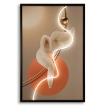 MAURO FERRETTI QUADRO CON LED ABSTRACT A