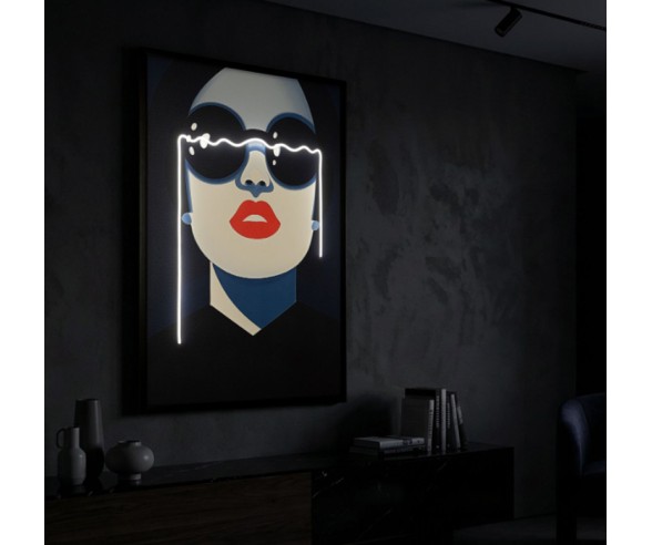 MAURO FERRETTI QUADRO CON LED CECILLE