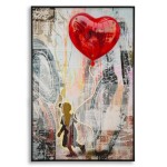 MAURO FERRETTI QUADRO CON LED SU TELA HEART