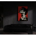 MAURO FERRETTI QUADRO CON LED SU TELA PSYCO B