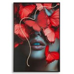 MAURO FERRETTI QUADRO CON LED BUTTERFLIES