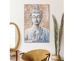 MAURO FERRETTI DIPINTO SU TELA BUDDHA LIGHT B 2