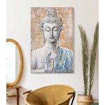 Mauro Ferretti Gemälde auf Leinwand Buddha Light B