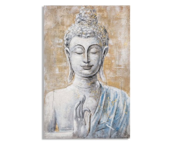 Mauro Ferretti Gemälde auf Leinwand Buddha Light B