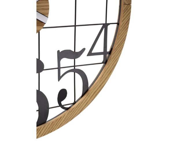 Mauro Ferretti Numbers-Wanduhr