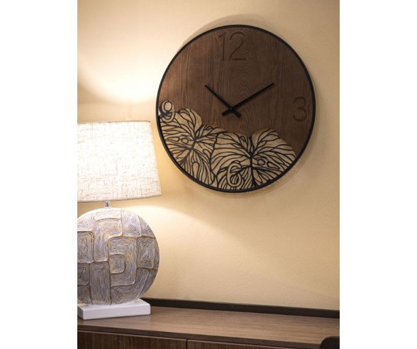 Mauro Ferretti Orologio da parete Wood/Leaf