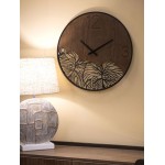 Mauro Ferretti Wood/Leaf Wall Clock