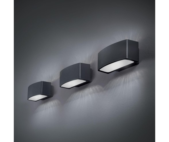 IDEAL LUX ANDROMEDA applique da esterno in alluminio verniciato