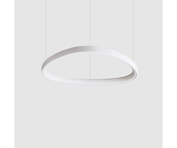 Ideal Lux Gemini Sospensione moderna bianca led