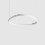 Ideal Lux Gemini Moderne weiße LED-Pendelleuchte