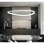 Ideal Lux Gemini Modern White LED suspension
