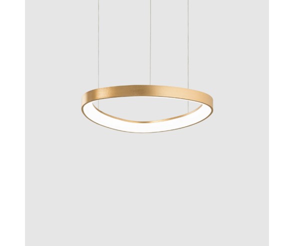 Ideal Lux Gemini Sospensione moderna led ottone