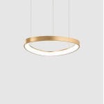 Ideal Lux Gemini Moderne LED-Pendelleuchte aus Messing