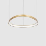 Ideal Lux Gemini Moderne LED-Pendelleuchte aus Messing