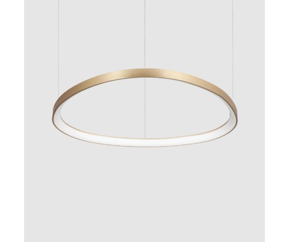 Ideal Lux Gemini Moderne LED-Pendelleuchte aus Messing