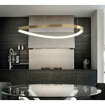 Ideal Lux Gemini Sospensione moderna led ottone