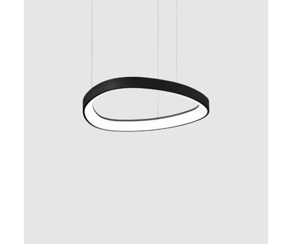 Ideal Lux Sospensione moderna led nera