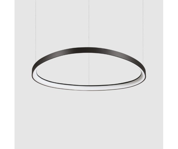 Ideal Lux Moderne LED-Pendelleuchte in Schwarz