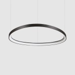 Ideal Lux Moderne LED-Pendelleuchte in Schwarz
