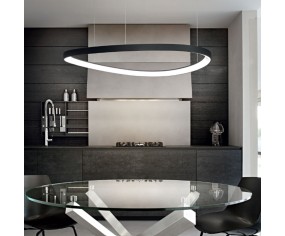 Ideal Lux Moderne LED-Pendelleuchte in Schwarz 2