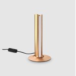 IDEAL LUX DORICA LAMPADA DA TAVOLO MODERNA IN ALLUMINIO LED