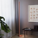 Ideal Lux modern LED aluminum floor lamp
