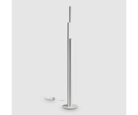 Ideal Lux 3-flammige Stehleuchte aus LED-Aluminium