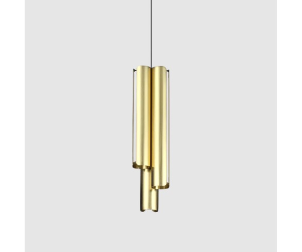 IDEAL LUX DORICA SOSPENSIONE 3 LUCI IN ALLUMINIO LED
