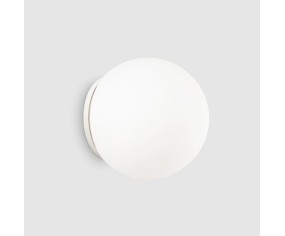 Ideal Lux Mapa Modern white sphere wall lamp