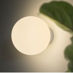 Ideal Lux Mapa Applique moderna bianca sfera