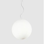 Ideal Lux Mapa Modern White Sphere Pendant Lamp