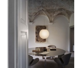Ideal Lux Mapa Modern White Sphere Pendant Lamp 2