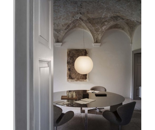 Ideal Lux Mapa Sospensione moderna bianca sfera