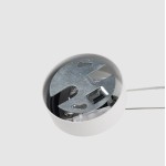Ideal Lux Mapa Modern White Sphere Pendant Lamp