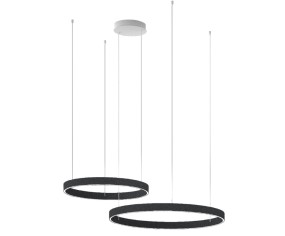 PROMOLUCE DISPLAY SOSPENSIONE MODERNA ALLUMINIO DOPPIA