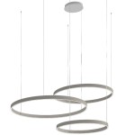 Promoluce Game Sospensione moderna alluminio tripla