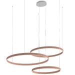 PROMOLUCE GAME SOSPENSIONE MODERNA ALLUMINIO 3 ANELLI