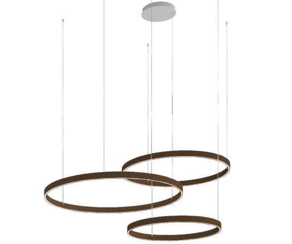 Promoluce Game Sospensione moderna alluminio tripla