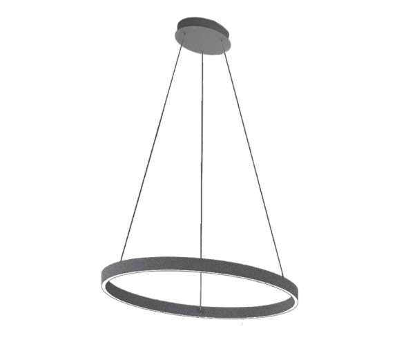 Promoluce Game Sospensione moderna alluminio anello led