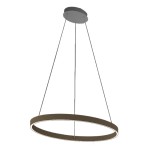 Promoluce Game Sospensione moderna alluminio anello led