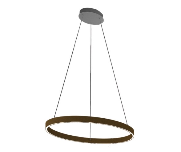 Promoluce Game Sospensione moderna alluminio anello led