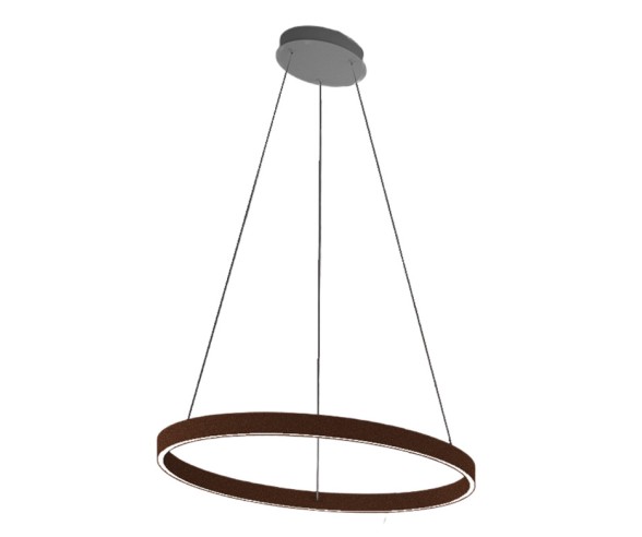 Promoluce Game Sospensione moderna alluminio anello led