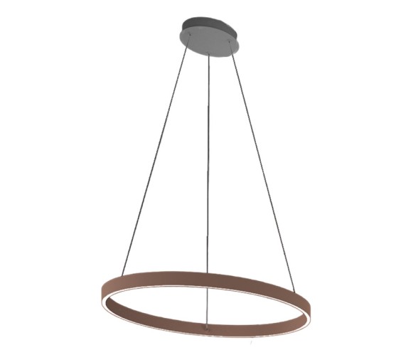Promoluce Game Sospensione moderna alluminio anello led