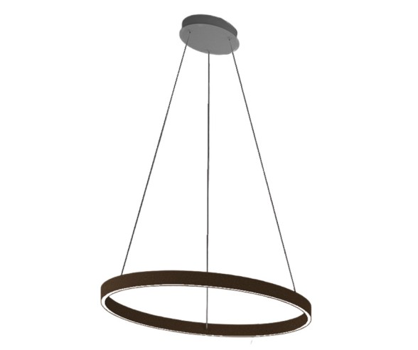 Promoluce Game Sospensione moderna alluminio anello led