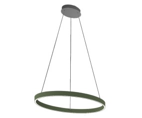 Promoluce Game Sospensione moderna alluminio anello led
